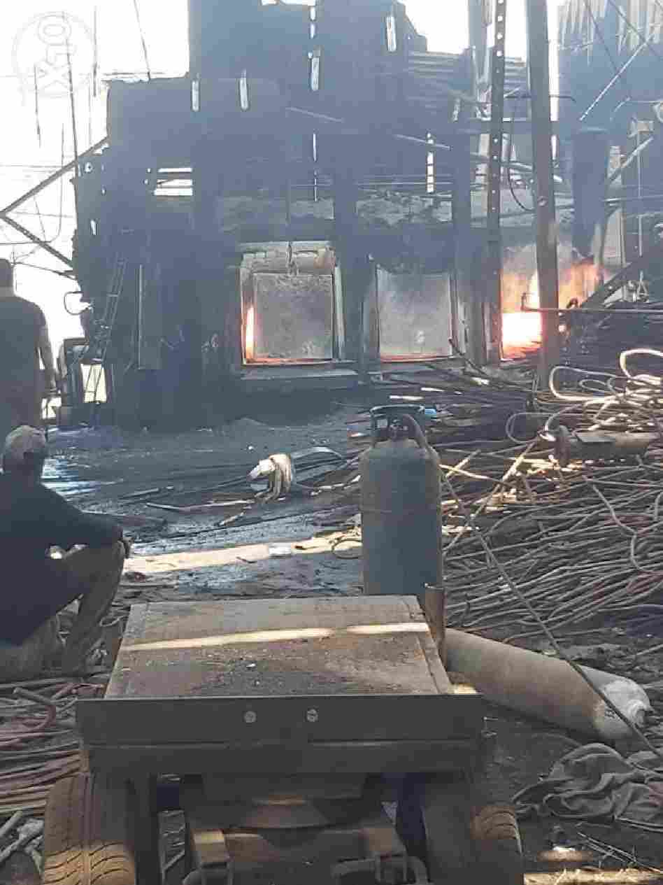 مصنع درفلة للبيع بالعكرشة ( قريب من العبور ) و يصلح لاي نشاط هندسي